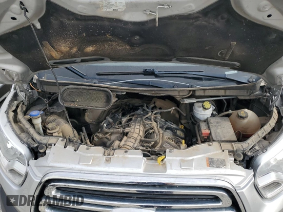 2018 Ford Transit Passenger XL with VIN 1FBZX2YG1JKA87840, listed as a Copart auction lot 86098874 with 68,853 mi miles and Salvage title. Bid and sale history available at DreamBid. Image 12.