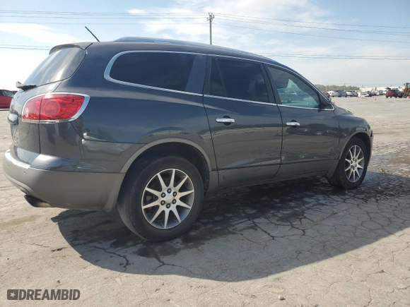 2012 Buick Enclave Leather with VIN 5GAKRCED1CJ313893, listed as a Copart auction lot 53866585 with 204,405 mi miles and Clean Title. Bid and sale history available at carsss.com. Image 3.