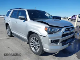 2022 Toyota 4Runner TRD Sport with VIN JTEAU5JR4N5276772, listed as a IAAI auction lot 41202916 with 65,321 mi miles and . Bid and sale history available at DreamBid. Image 1.