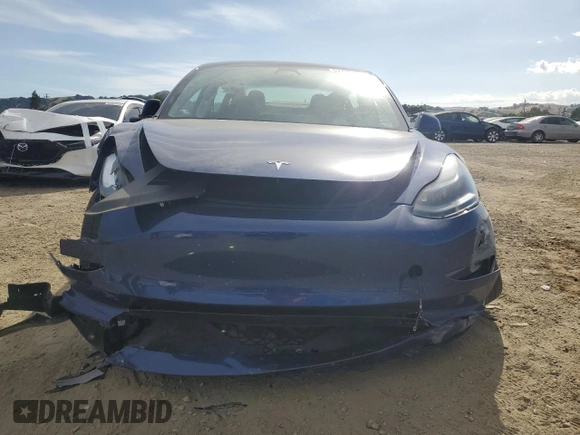 2023 Tesla Model 3 с VIN 5YJ3E1EA2PF606594, выставлен на аукционе Copart как лот 57288255 с пробегом 27 848 миль миль и Списание • Salvage title. История ставок и продаж доступна на DreamBid. Изображение 5.