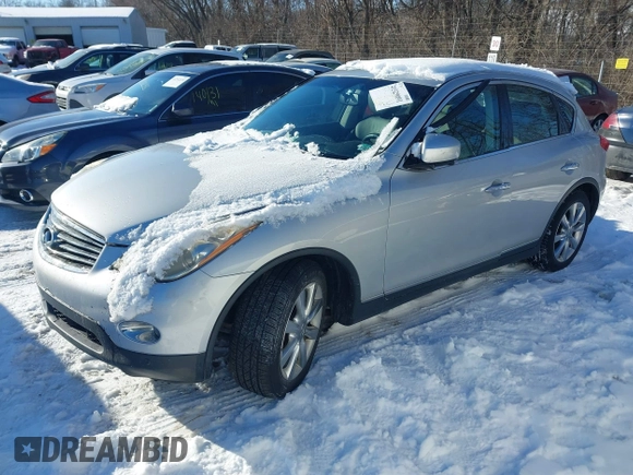 2008 Infiniti EX Journey with VIN JNKAJ09F18M350104, listed as a IAAI auction lot 41329091 with Not Provided miles and . Bid and sale history available at DreamBid. Image 2.