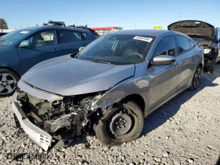 2019 Honda Civic Sedan LX with VIN 19XFC2F65KE022661, listed as a Copart auction lot 83552494 with 42,206 mi miles and Salvage Title. Bid and sale history available at carsss.com. Image 1.
