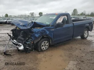 2018 Ford F-150 XL with VIN 1FTMF1CP2JKF97379, listed as a Copart auction lot 57650535 with Not provided miles and Salvage title. Bid and sale history available at DreamBid. Image 1.