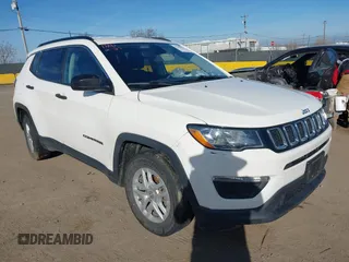2021 Jeep Compass Sport с VIN 3C4NJCAB5MT502077, выставлен на аукционе IAAI как лот 41639972 с пробегом 100 112 миль миль и . История ставок и продаж доступна на DreamBid. Изображение 1.
