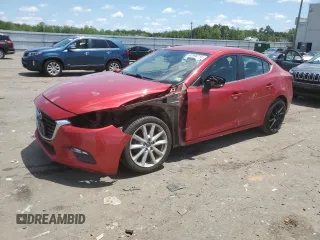 2017 Mazda 3 Touring with VIN 3MZBN1V71HM111118, listed as a Copart auction lot 60898235 with 155,473 mi miles and Salvage title. Bid and sale history available at DreamBid. Image 1.