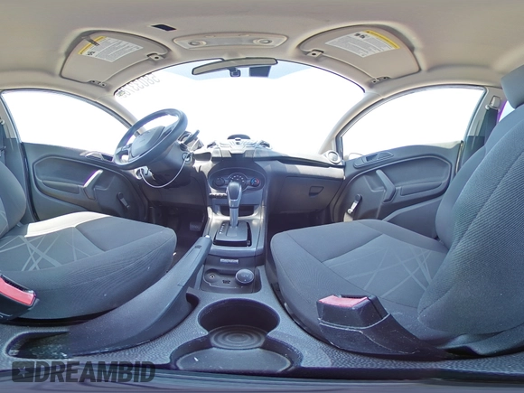 2014 Ford Fiesta S with VIN 3FADP4AJXEM128218, listed as a Copart auction lot 58033785 with 104,984 mi miles and Salvage title. Bid and sale history available at DreamBid. Image 14.