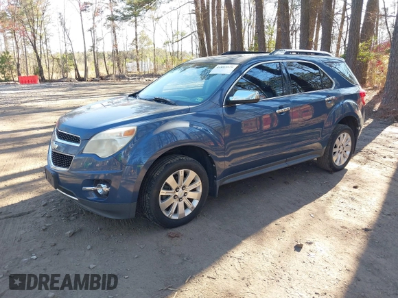 2011 Chevrolet Equinox LT with VIN 2CNFLPE52B6342795, listed as a IAAI auction lot 41893579 with 185,802 mi miles. Bid and sale history available at carsss.com. Image 2.