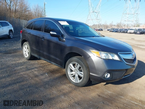 2015 Acura RDX Tech Pkg with VIN 5J8TB4H5XFL030579, listed as a IAAI auction lot 41773712 with 96,236 mi miles. Bid and sale history available at carsss.com. Image 1.