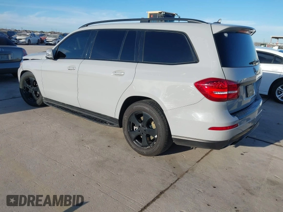 2017 Mercedes-Benz GLS 450 with VIN 4JGDF6EE7HA766672, listed as a IAAI auction lot 41365612 with Not Provided miles and . Bid and sale history available at DreamBid. Image 3.
