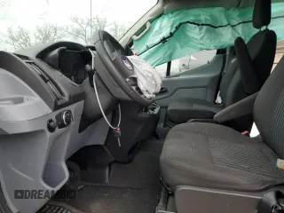 2019 Ford Transit Passenger XL with VIN 1FBZX2YM7KKB25398, listed as a Copart auction lot 43358645 with Not Provided miles and Salvage Title. Bid and sale history available at DreamBid. Image 7.