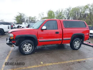 1999 Chevrolet Silverado 1500 LS with VIN 1GCEK14T6XZ153966, listed as a IAAI auction lot 41898476 with 246,792 mi miles. Bid and sale history available at carsss.com. Image 15.