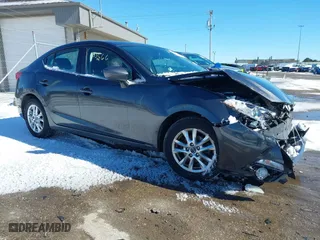 2016 Mazda Mazda3 i Touring with VIN 3MZBM1W73GM249422, listed as a IAAI auction lot 41663266 with 171,820 mi miles. Bid and sale history available at carsss.com. Image 1.