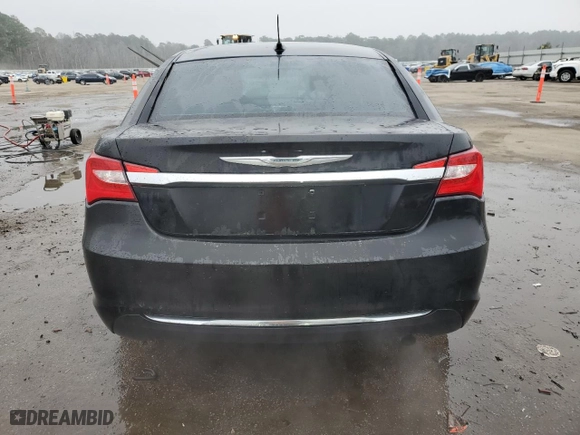2014 Chrysler 200 LX with VIN 1C3CCBAB8EN211137, listed as a Copart auction lot 43703675 with 167,497 mi miles and Salvage Title. Bid and sale history available at carsss.com. Image 6.