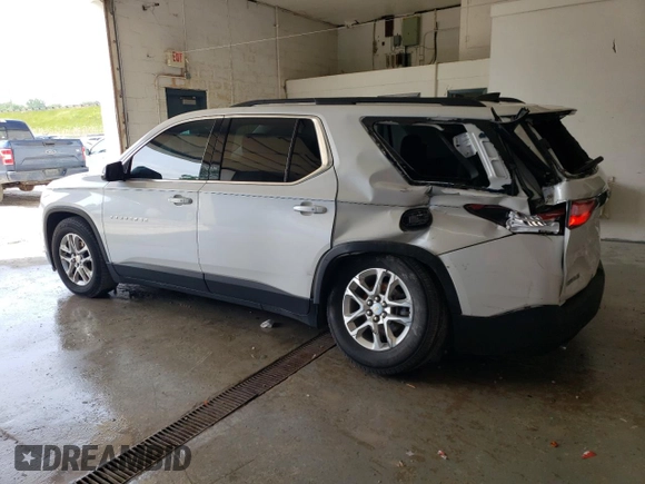 2019 Chevrolet Traverse LT Cloth with VIN 1GNERGKWXKJ274526, listed as a Copart auction lot 58529815 with 62,090 mi miles and Clean title. Bid and sale history available at DreamBid. Image 2.