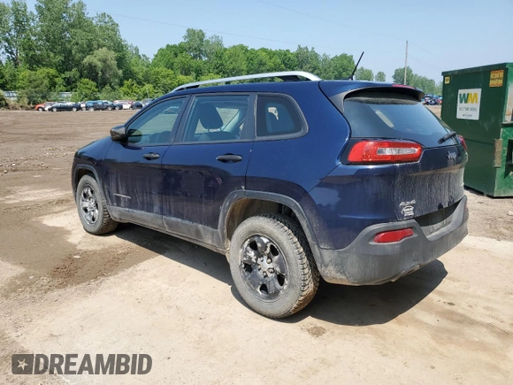 2016 Jeep Cherokee Sport with VIN 1C4PJMAB2GW210352, listed as a Copart auction lot 59270975 with 115,221 mi miles and Clean title. Bid and sale history available at DreamBid. Image 2.