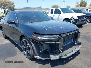 2024 Honda Accord Sport with VIN 1HGCY2F54RA049344, listed as a IAAI auction lot 42465695 with 31,355 mi miles and . Bid and sale history available at DreamBid. Image 1.