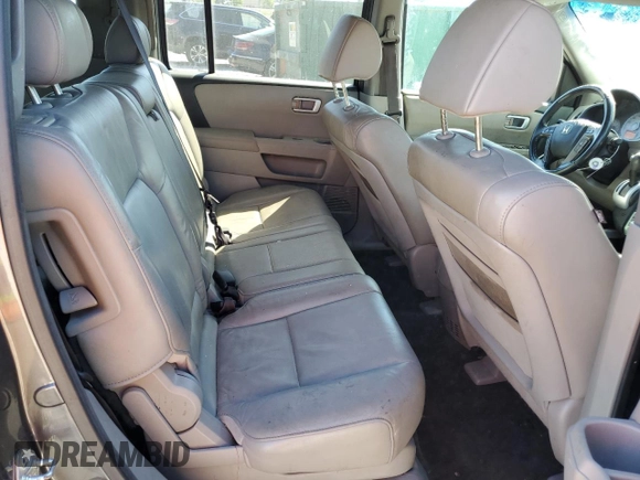 2011 Honda Pilot EX-L with VIN 5FNYF3H72BB043201, listed as a Copart auction lot 75036474 with 193,734 mi miles and Salvage Title. Bid and sale history available at DreamBid. Image 11.