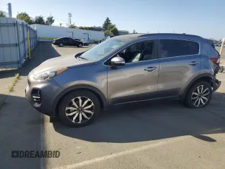2019 Kia Sportage EX with VIN KNDPNCAC9K7559485, listed as a Copart auction lot 59181235 with 139,965 mi miles and Salvage title. Bid and sale history available at DreamBid. Image 1.