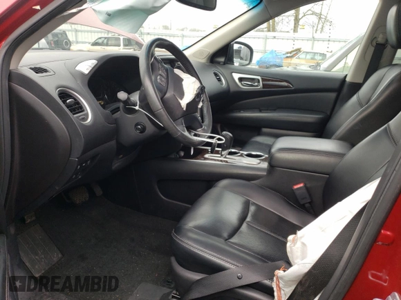 2015 Nissan Pathfinder Platinum with VIN 5N1AR2MN3FC715658, listed as a Copart auction lot 47620925 with 94,097 mi miles and Salvage Title. Bid and sale history available at DreamBid. Image 7.