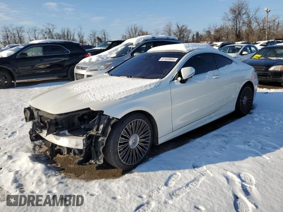 2016 Mercedes-Benz S-Class S 550 with VIN WDDXJ8FB2GA013717, listed as a Copart auction lot 87459944 with 105,512 mi miles and Salvage Title. Bid and sale history available at carsss.com. Image 1.