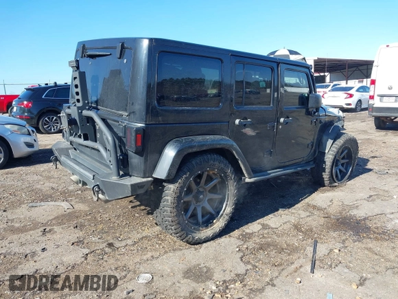 2015 Jeep Wrangler Unlimited Rubicon with VIN 1C4BJWFG9FL755152, listed as a IAAI auction lot 41293766 with 109,153 mi miles. Bid and sale history available at carsss.com. Image 4.
