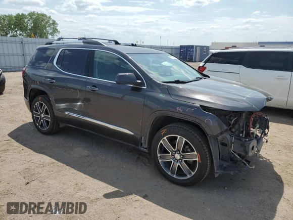 2018 GMC Acadia Denali with VIN 1GKKNXLS9JZ200084, listed as a Copart auction lot 60798145 with 170,029 mi miles and Salvage title. Bid and sale history available at DreamBid. Image 4.