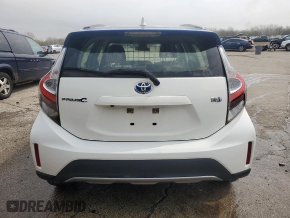 2018 Toyota Prius One with VIN JTDKDTB36J1615427, listed as a Copart auction lot 53525915 with 51,597 mi miles and Clean Title. Bid and sale history available at DreamBid. Image 6.