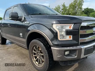 2015 Ford F-150 XLT with VIN 1FTEW1EG3FFA53104, listed as a Copart auction lot 55243035 with 182,982 mi miles and Clean Title. Bid and sale history available at carsss.com. Image 1.