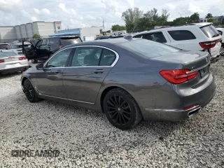 2017 BMW 7 Series 740e xDrive iPerformance with VIN WBA7J2C38HG497702, listed as a Copart auction lot 78249674 with 32,068 mi miles and Clean Title. Bid and sale history available at carsss.com. Image 2.