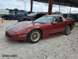1987 Chevrolet Corvette with VIN 1G1YY3187H5104641, listed as a Copart auction lot 69618503 with 72,045 mi miles and Salvage Title. Bid and sale history available at carsss.com. Image 1.
