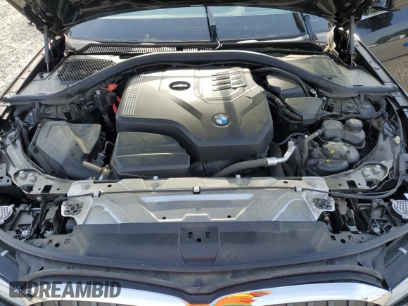 2022 BMW 3 Series 330i z VIN 3MW5R1J09N8C24653, wystawiony jako Copart lot #53022275 z przebiegiem Nie podano mil oraz Szkoda całkowita • Salvage title. Historia ofert i sprzedaży dostępna na DreamBid. Obrazek 11.