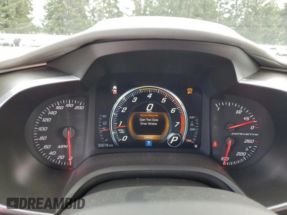 2016 Chevrolet Corvette 3LT with VIN 1G1YF2D7XG5101881, listed as a Copart auction lot 72648924 with 30,078 mi miles and Salvage Title. Bid and sale history available at carsss.com. Image 9.