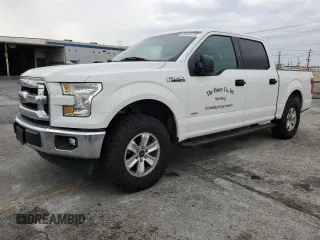 2017 Ford F-150 XL with VIN 1FTEW1CG7HFA76276, listed as a Copart auction lot 59383775 with 206,750 mi miles and Salvage title. Bid and sale history available at DreamBid. Image 1.