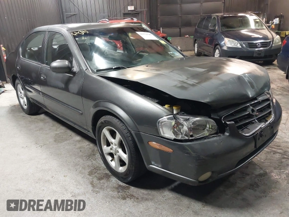 2001 Nissan Maxima SE with VIN JN1CA31A91T112866, listed as a IAAI auction lot 42372546 with 156,069 mi miles and . Bid and sale history available at DreamBid. Image 1.