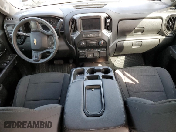 2020 Chevrolet Silverado 1500 Custom with VIN 3GCPWBEK9LG356000, listed as a Copart auction lot 44946305 with 0 mi miles and Salvage Title. Bid and sale history available at carsss.com. Image 8.