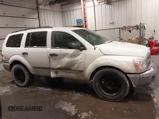 2005 Dodge Durango SXT with VIN 1D4HB38NX5F624748, listed as a IAAI auction lot 41596905 with 204,466 mi miles and . Bid and sale history available at DreamBid. Image 14.