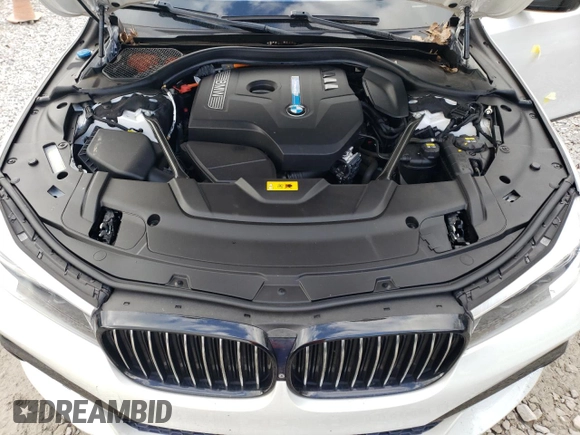 2017 BMW 7 Series 740e xDrive iPerformance with VIN WBA7J2C36HG497830, listed as a Copart auction lot 79948304 with 43,029 mi miles and Salvage Title. Bid and sale history available at carsss.com. Image 11.