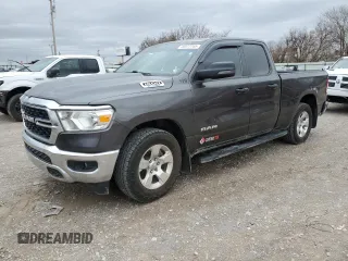 2023 Ram 1500 Big Horn with VIN 1C6RRFBG9PN558279, listed as a Copart auction lot 46972745 with 95,001 mi miles and Salvage Title. Bid and sale history available at carsss.com. Image 1.