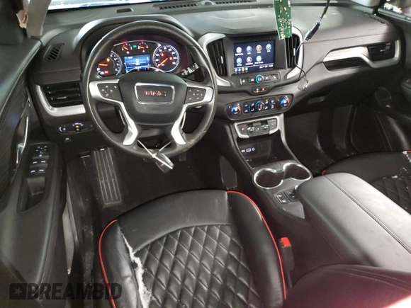 2024 GMC Terrain SLE with VIN 3GKALMEG4RL107176, listed as a Copart auction lot 87487244 with 22,818 mi miles and Salvage title. Bid and sale history available at DreamBid. Image 8.