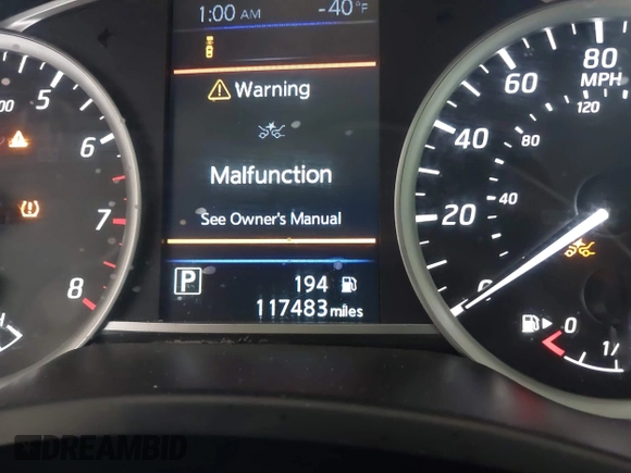 2019 Nissan Sentra SV z VIN 3N1AB7AP1KL611912, wystawiony jako IAAI lot #41474550 z przebiegiem 117 483 mil mil oraz . Historia ofert i sprzedaży dostępna na DreamBid. Obrazek 7.