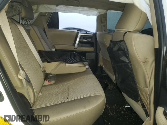 2017 Toyota 4Runner SR5 с VIN JTEZU5JR8H5154987, выставлен на аукционе Copart как лот 55990625 с пробегом Не указан миль и Списание • Salvage title. История ставок и продаж доступна на DreamBid. Изображение 11.