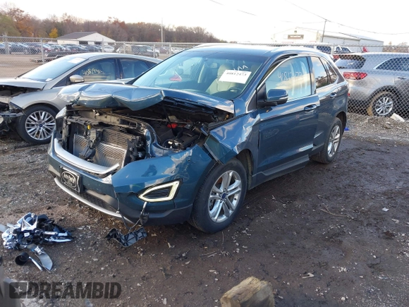 2016 Ford Edge Titanium with VIN 2FMPK3K80GBB48344, listed as a IAAI auction lot 40812473 with 65,999 mi miles. Bid and sale history available at carsss.com. Image 17.