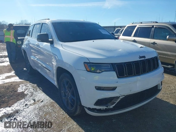 2020 Jeep Grand Cherokee Limited X z VIN 1C4RJFBT0LC408628, wystawiony jako IAAI lot #41632158 z przebiegiem 48 058 mil mil oraz . Historia ofert i sprzedaży dostępna na DreamBid. Obrazek 1.
