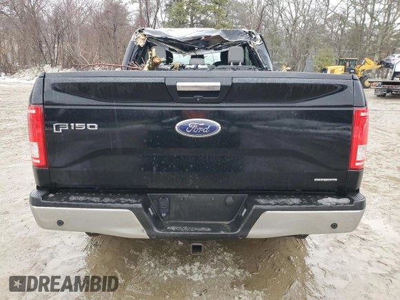 2016 Ford F-150 XLT with VIN 1FTFX1EF9GFD28520, listed as a Copart auction lot 46566715 with 63,466 mi miles and Salvage Title. Bid and sale history available at carsss.com. Image 6.