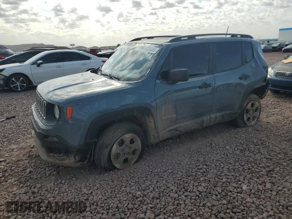 2018 Jeep Renegade Sport with VIN ZACCJBAB2JPH30445, listed as a Copart auction lot 51239365 with 126,341 mi miles and Salvage title. Bid and sale history available at DreamBid. Image 1.