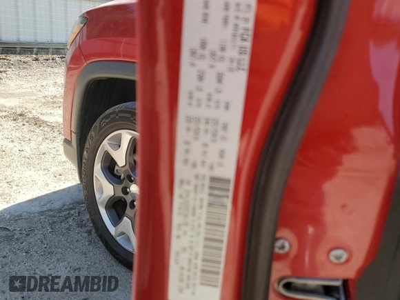 2019 Jeep Compass Limited with VIN 3C4NJDCB7KT641739, listed as a Copart auction lot 56913985 with 111,737 mi miles and Non repairable. Bid and sale history available at DreamBid. Image 13.