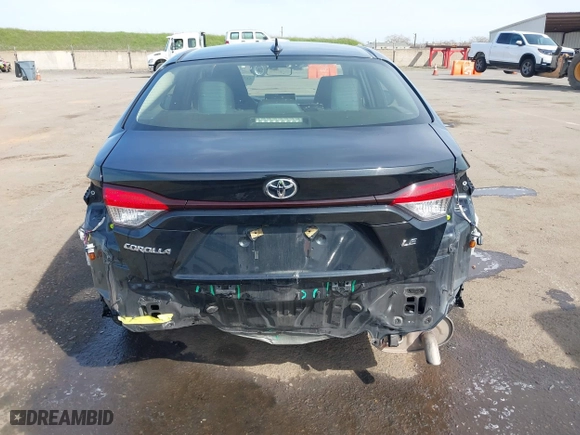 2020 Toyota Corolla LE with VIN JTDEPRAE7LJ042552, listed as a IAAI auction lot 41771581 with 119,568 mi miles. Bid and sale history available at carsss.com. Image 17.