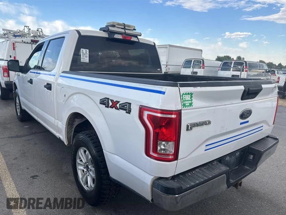 2017 Ford F-150 XL with VIN 1FTEW1EF6HKE54261, listed as a IAAI auction lot 42621287 with 157,861 mi miles and . Bid and sale history available at DreamBid. Image 6.