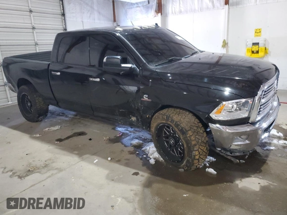 2018 Ram 2500 Big Horn with VIN 3C6UR5DL3JG184119, listed as a Copart auction lot 41688315 with 0 mi miles and Salvage Title. Bid and sale history available at carsss.com. Image 4.