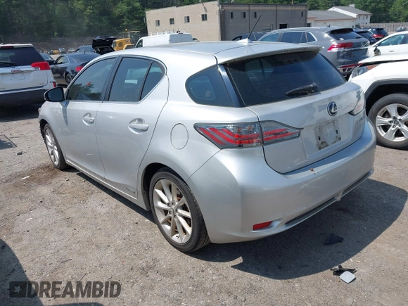 2011 Lexus CT 200h with VIN JTHKD5BH5B2008176, listed as a IAAI auction lot 42463804 with 184,786 mi miles and . Bid and sale history available at DreamBid. Image 15.